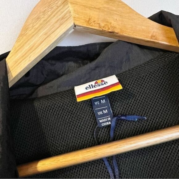 ELLESSE Vinales Shell Tip Jacket Windbreaker M Y2K 90s Lightweight Colorblock - Picture 5 of 7